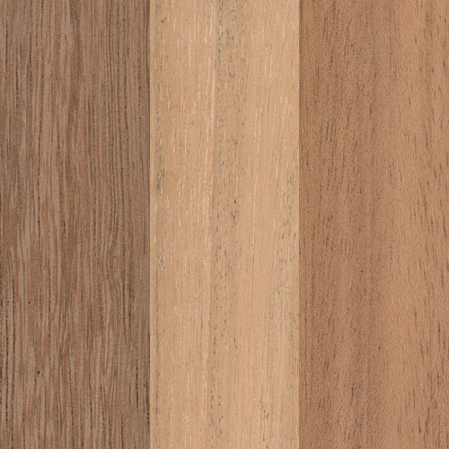 Bangkirai, Plantagen-Teak, Mahagoni