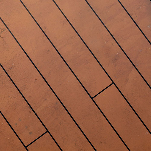 mit Hartwachsöl behandeltes Holz